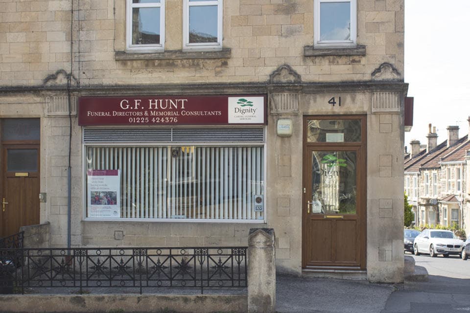 G F Hunt Funeral Directors in Bath, Somerset.