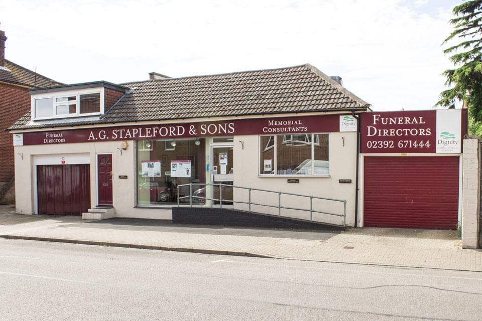 A  G Stapleford & Sons Funeral Directors in Portsmouth