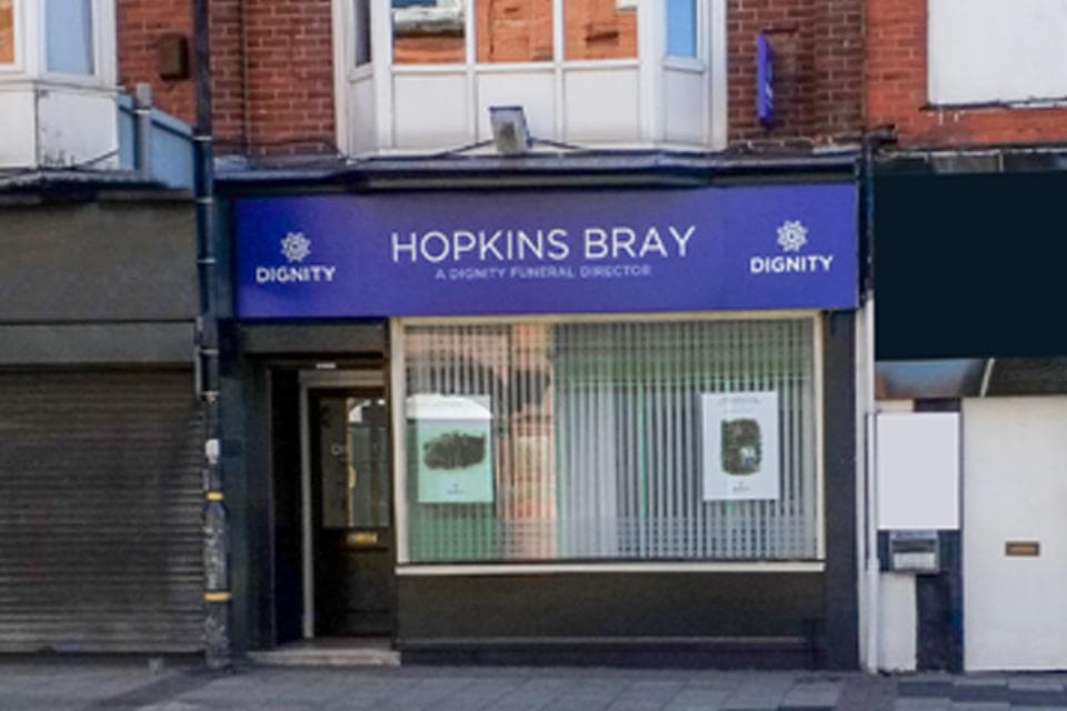 Hopkins Bray Funeral Directors in Urmston, Trafford.