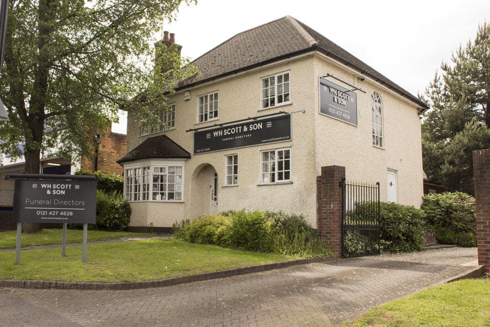 W H Scott & Son Funeral Directors in California, Birmingham