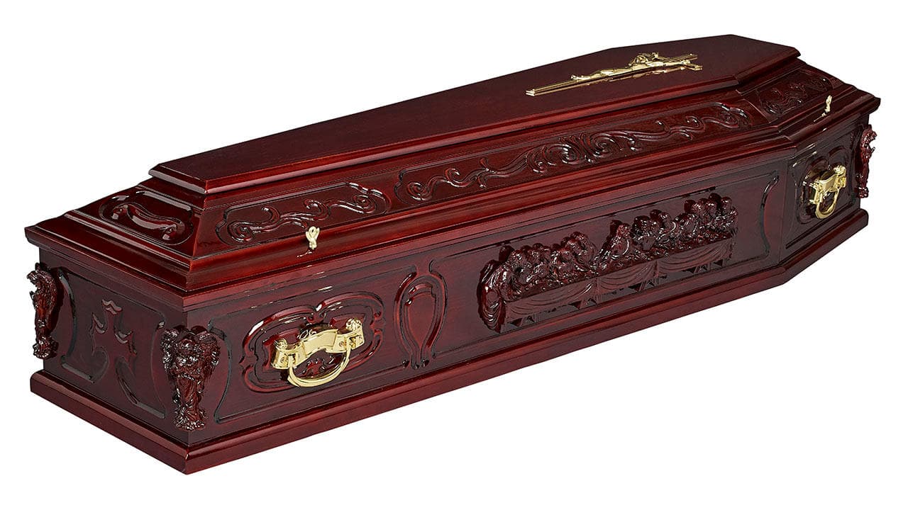 Last Supper Coffin